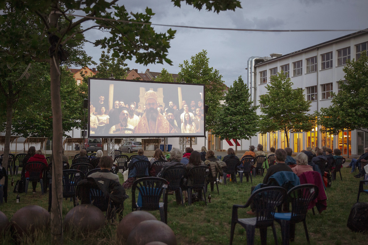 Sommernachtfilmfestival auf AEG. Foto: Valeska Rehm