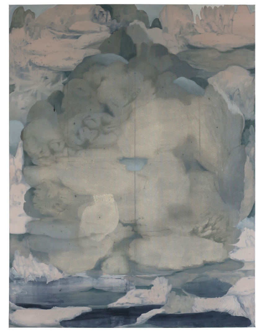 Anna Maria Schönrock, Ground, 170 x 130 cm, 2020, Öl auf Leinwand, © und Foto: the artist