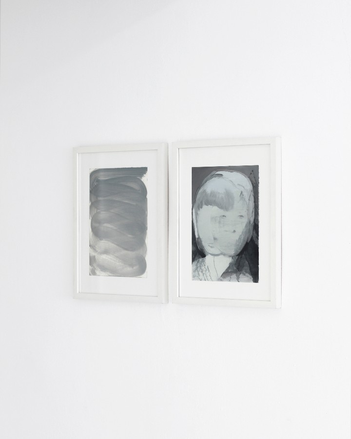 Anna Maria Schönrock, OhneTitel (Night State), 2020, 29 x 21 cm, Öl auf Papier © und Foto: the artist