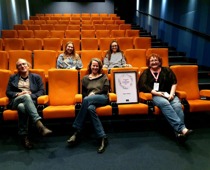 Das sehr sympathische Filmhaus-Team freut sich über gleich mehrere Preise