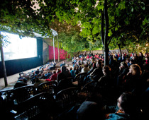 Sommernachtfilmfestival in der Desi. Foto: Kai von Kotze
