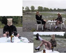 WENKZIEGLER, Treffen sich zwei Tüten, Videoarbeit, Screenshot © und Foto: the artists