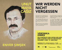 Die beiden Nürnberger Opfer des NSU werden auf 21 Plakatwänden in der Stadt zu sehen sein. 