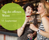 TAG DES OFFENEN WEINS. Bildrecht: Deutsches Weininstitut