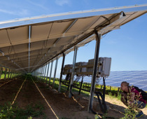 Photovoltaik am Land. Foto: Tobias Rühl