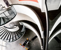 oben: Staircase Helix II. Foto: Michael Kopf, @focuspocus_de