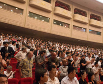 Publikum in Nordkorea. Foto: Jørund Føreland Pedersen