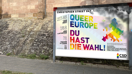 CSD 2021: Queer Europe- Du hast die Wahl
