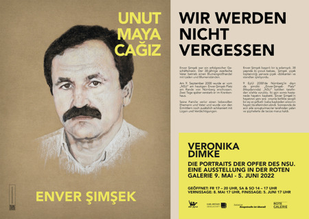 Die beiden Nürnberger Opfer des NSU werden auf 21 Plakatwänden in der Stadt zu sehen sein. 