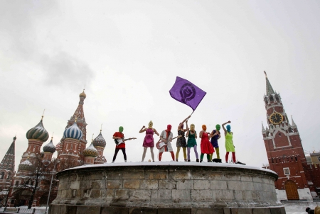 Pussy Riot, Foto Denis Sinyakov