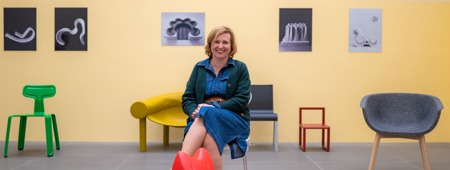 Dr. Simone Schimpf,  Direktorin des Neuen Museums Nbg. Foto: Axel Eisele,  @eiselephotography.art
